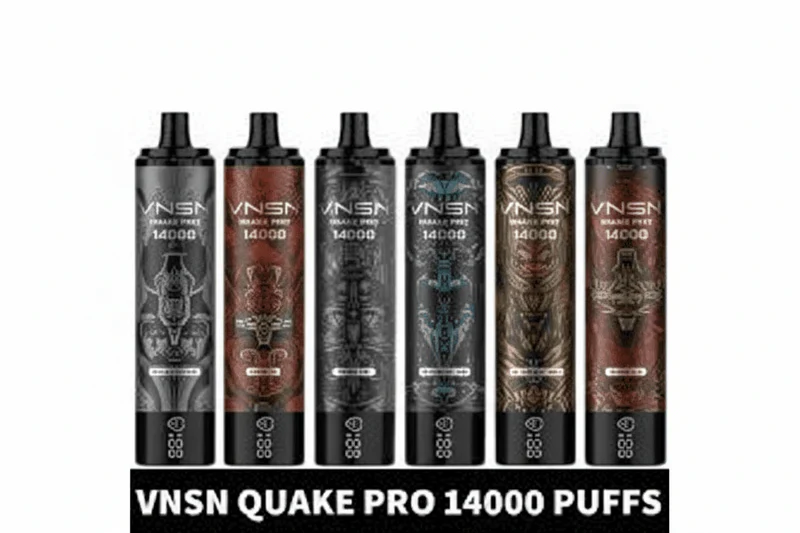 Vnsn 14000 puffs disposable vape Quake Pro 50mg with LED display