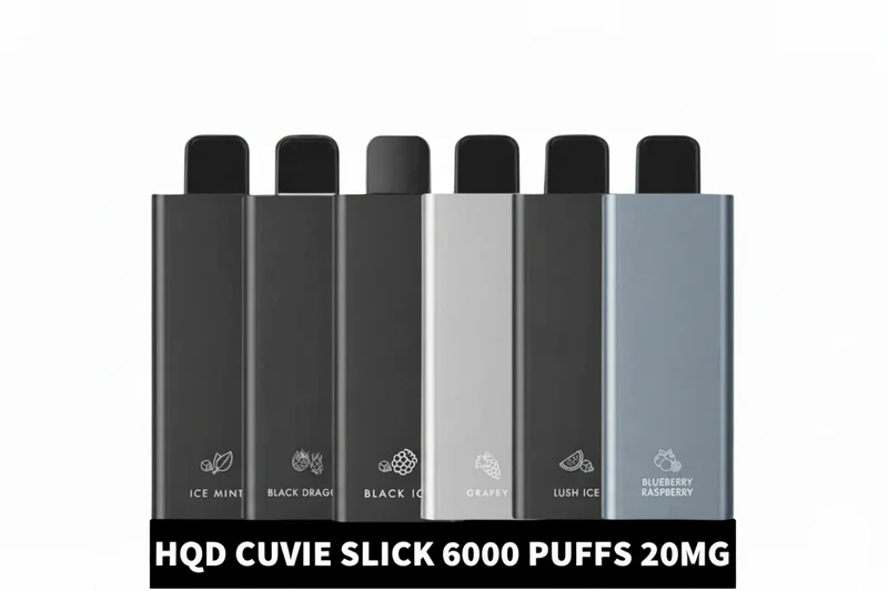HQD Cuvie Slick 6000 puffs disposable vape flavor – HQD 20mg vape