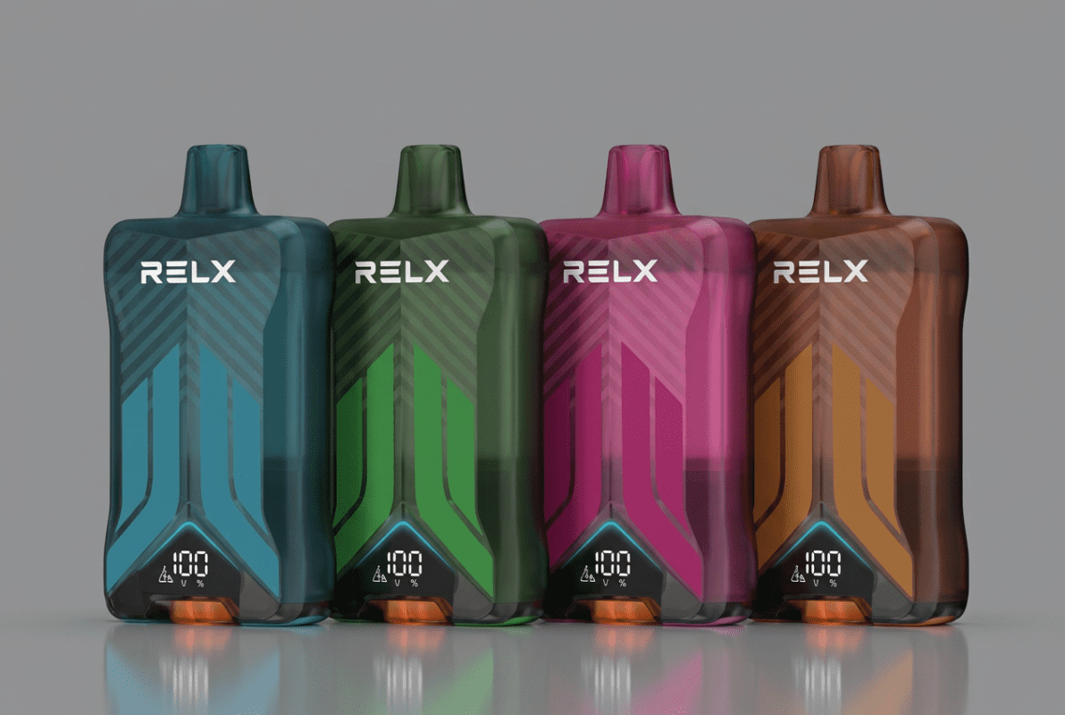 Relx 60000 puffs flavors disposable vape with rechargeable battery in Dubai UAE