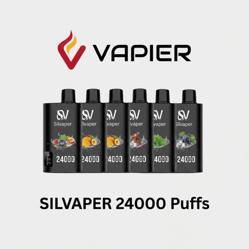 silvaper vape 24000 puffs disposable vape UAE device