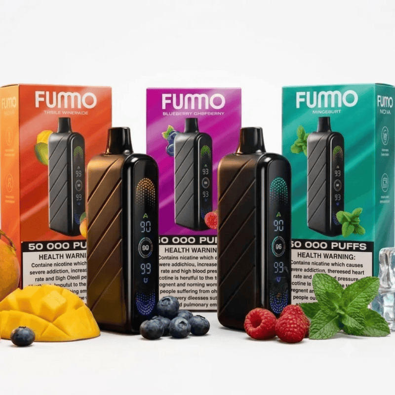 Fummo Nova Alpha Power 50000 Puffs Rechargeable Disposable Vape 20mg UAE