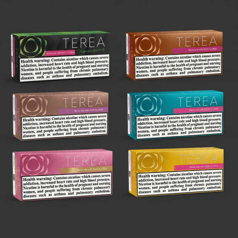 TEREA Italy heatsticks all flavors available in Dubai UAE