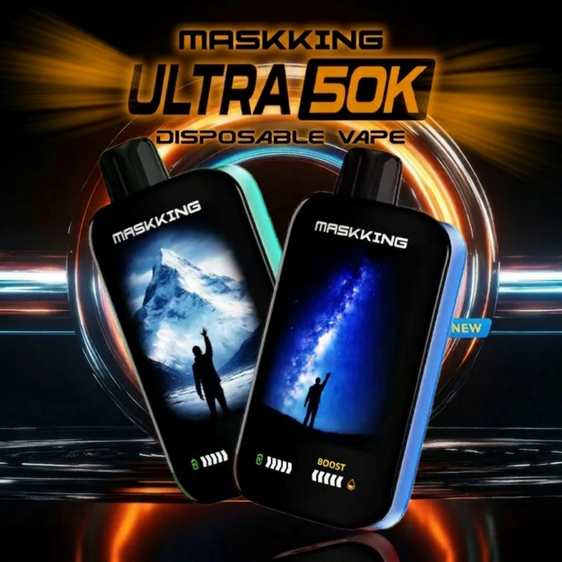 Maskking Ultra 50000 Puffs Disposable smart display vape in UAE