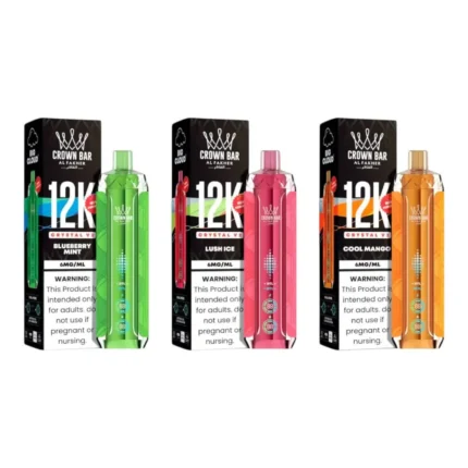 Al Fakher Crown Bar Crystal V2 12000 Puffs